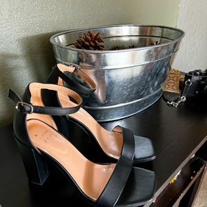Target - A New Day Black Chunky Heels. Only worn once!